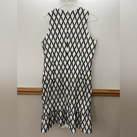 Sara Campbell Blue and Navy Dress - Picture 7 of 7